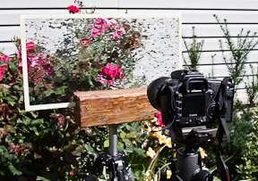 Waterglass shooting setup